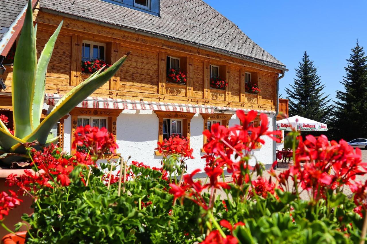 Hoehenpension Glashuette Bed&Breakfast Fruehstueckspension Hotel Garni Bonndorf im Schwarzwald Exterior foto